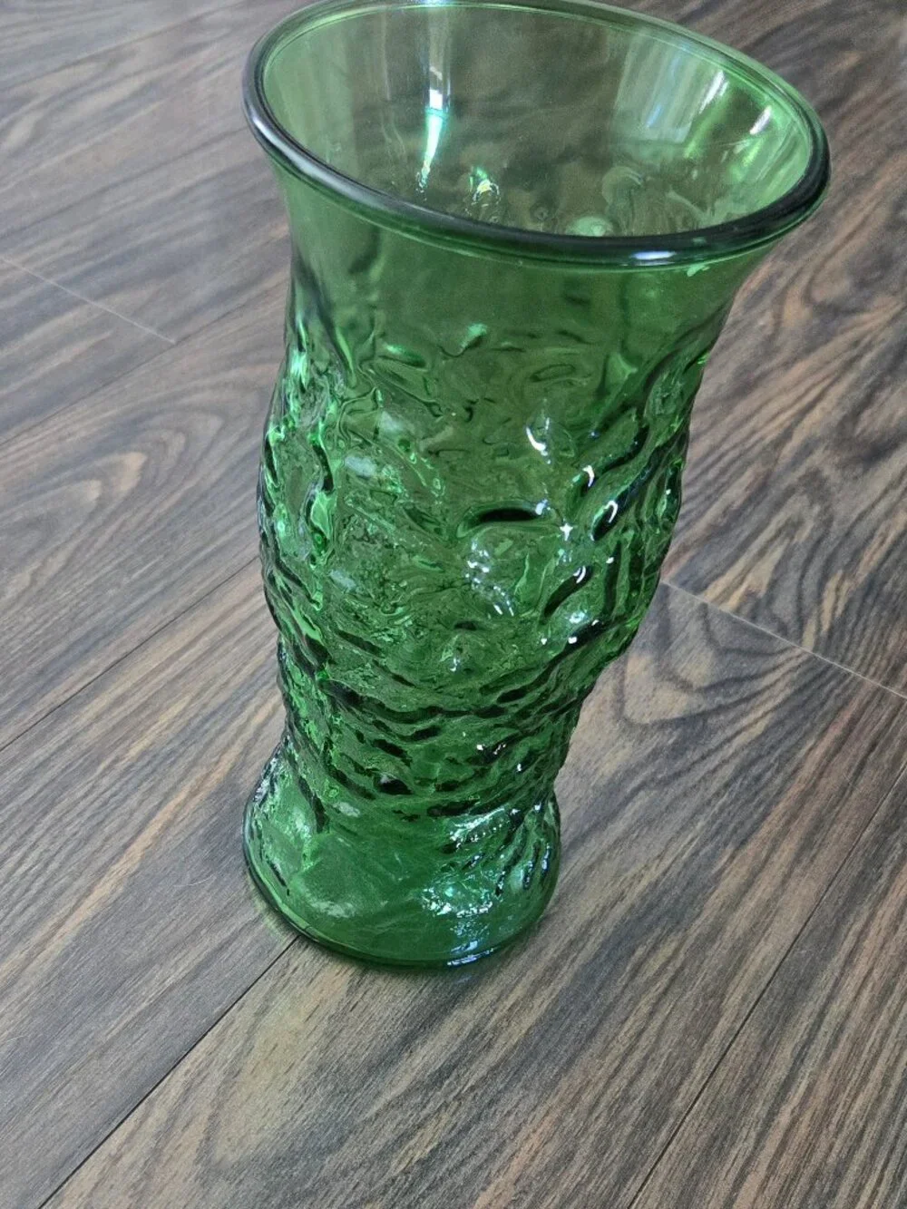 Vintage E.O. BRODY Glass Company Emerald Green 